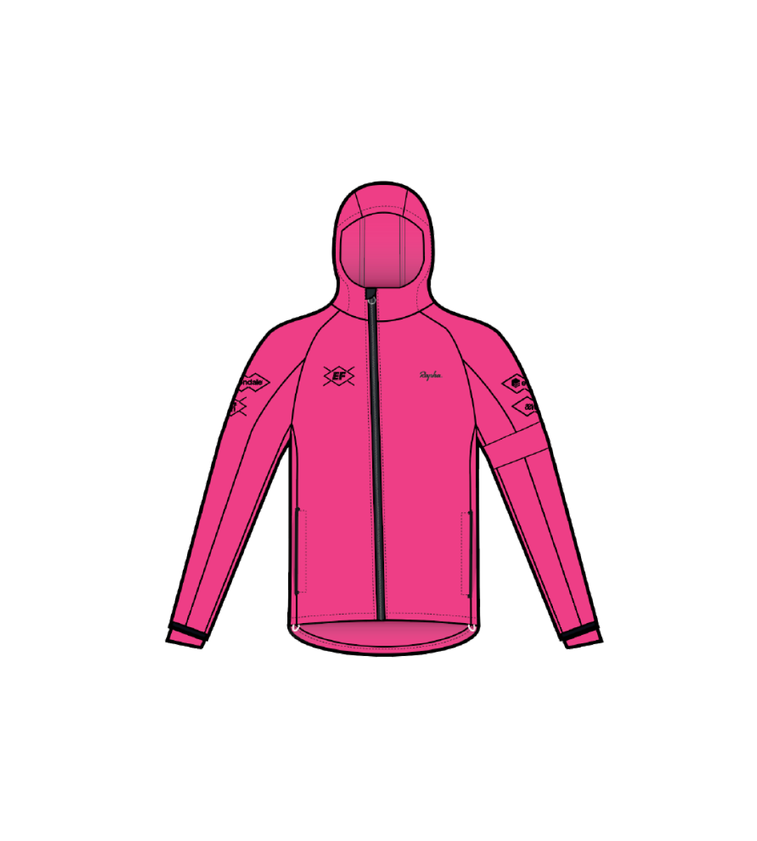 Team-branded Rapha Commuter Jacket